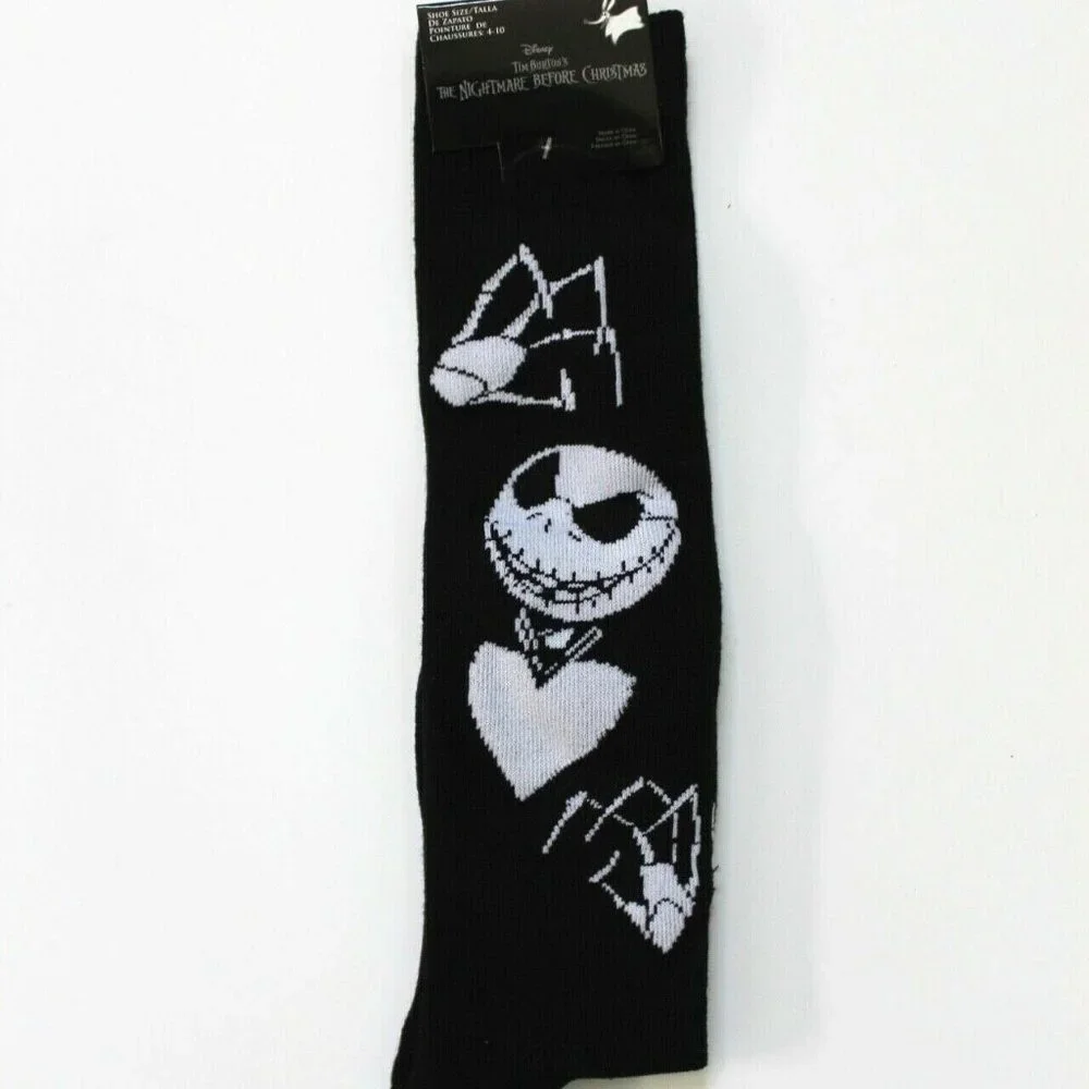Disney The Nightmare Before Christmas Jack & Sally Socks 2 Pairs